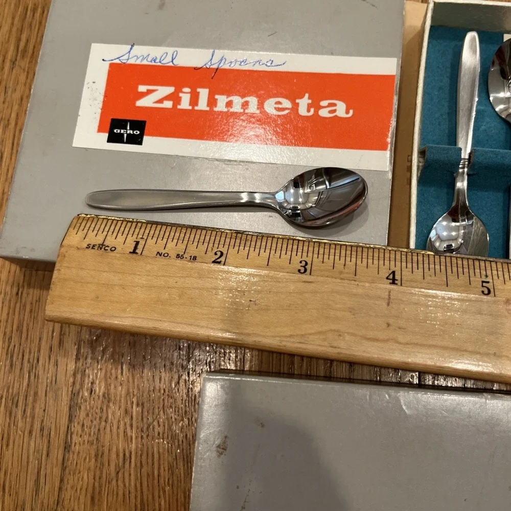 Gero Roestvrij ZILMETA Set Knives, Spoons, Small Spoons, Forks 6 Each 24 Pieces